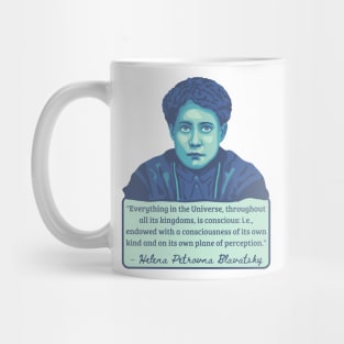 H. P. Blavatsky Portrait and Quote Mug